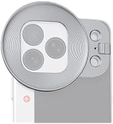 PGYTECH 67mm Phone Lens Filter Adapter Ring for iPhone 17 Pro Max, Clip-On Mount for 67mm Filters...