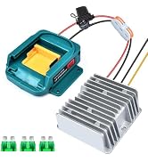 18V to 12V Step-Down Converter for Makita 18V LXT for Power Battery Adapter Wheel, DC 12V 15A 180...