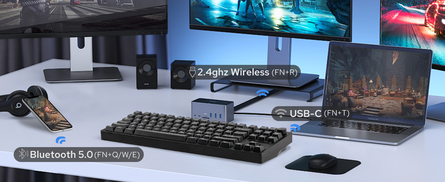 P87 Wireless Gaming Keyboard