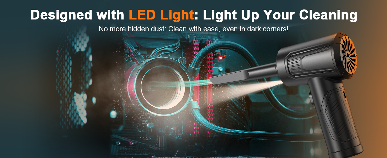 BANKKY Compressed Air Duster for Computer