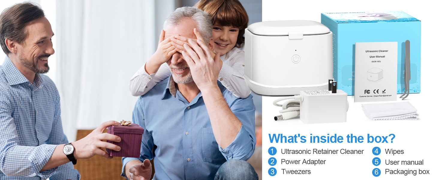ultrasonic retainer cleaner