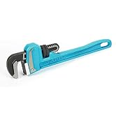 DURATECH 8-Inch Heavy Duty Pipe Wrench, Adjustable Plumbing Wrench