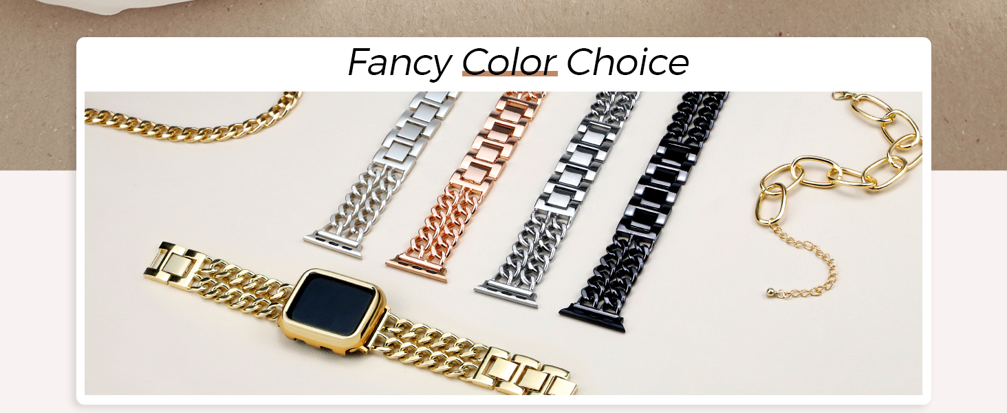 gold apple watch bands for women gold chain bracelet metal apple watch band