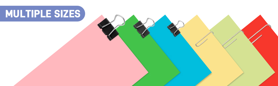 binder & paper clips