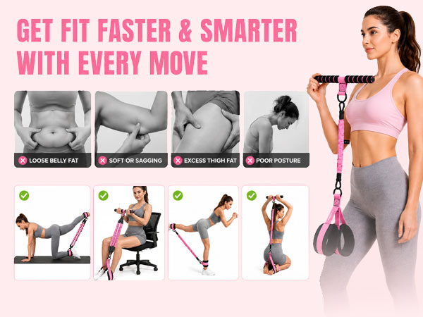 Upgraded Multifunction Pedal Resistance Band
