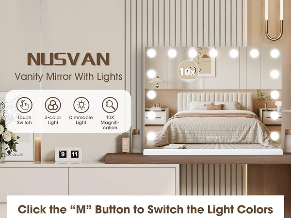 vanity mirror with lights