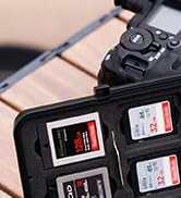 Multi-Function Camera Battery Memory Card Storage Case