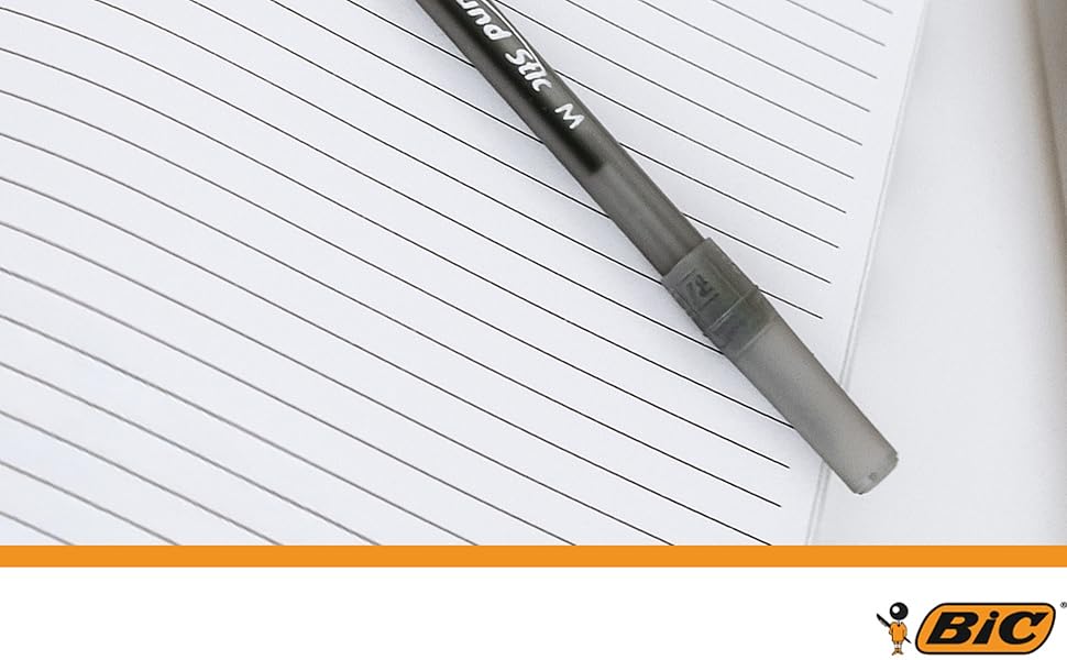 bic round stic xtra comfort ballpoint pens