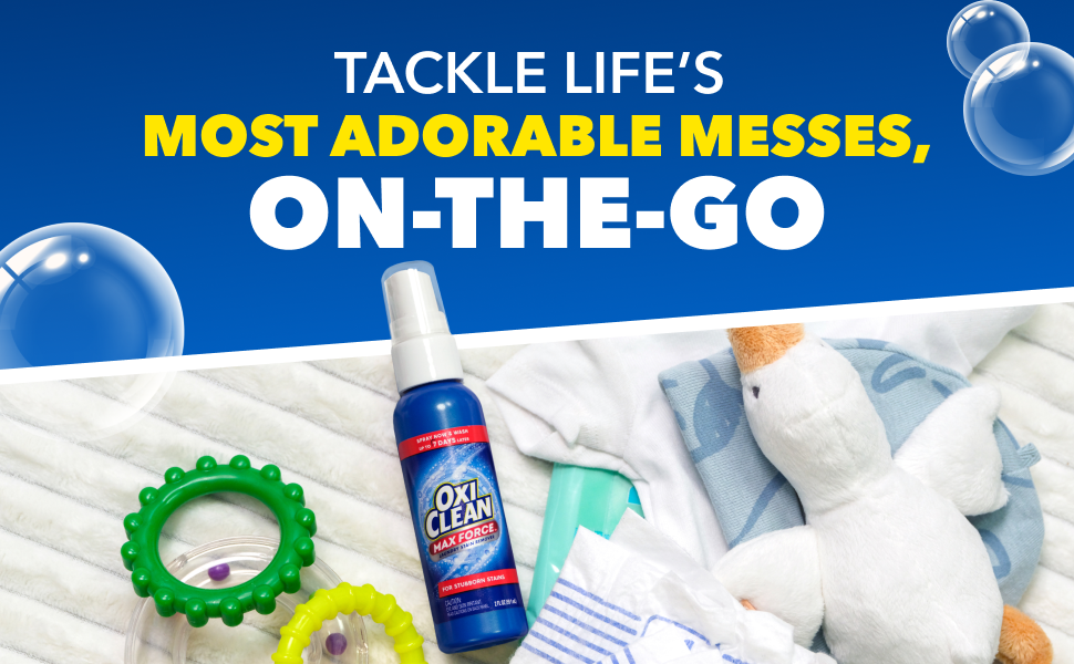 For Your Family's Stains: Chlorine Free, Color Safe, Dye Free