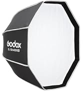 Godox UL-Octa Box 60 Centimeters / 24 Inches Quick Release Octagonal Softbox, Foldable Octa Softb...