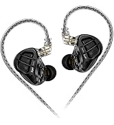 KZ ZAR in Ear Monitor, HiFi IEM Earbuds | 1DD+7BA Wired Earbuds in Ear Headphones, High-Resolutio...