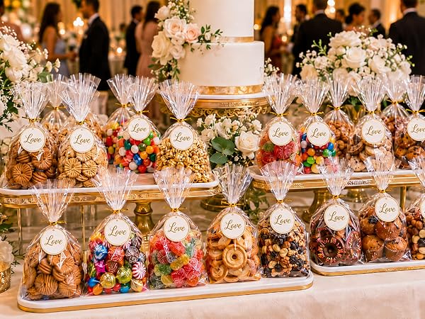 Clear Cellophane Treat Bags