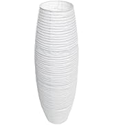 NUOBESTY Lamp Shade, Foldable Standing Floor Lamp Shades Paper Floor Lampshade Replacement Making...