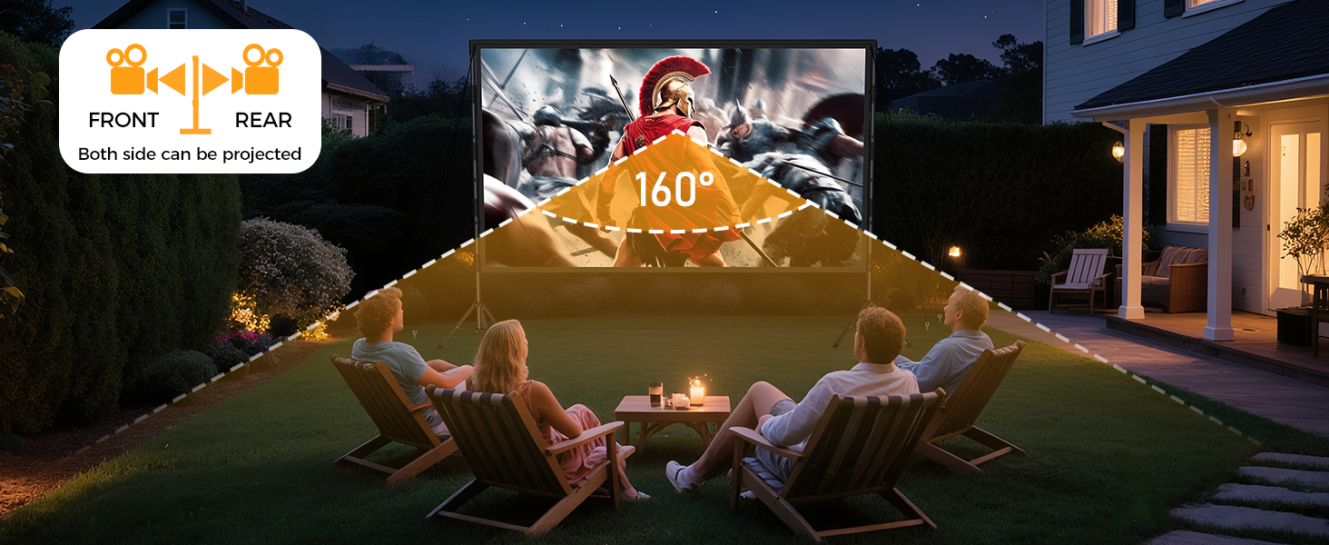 rear projection screen