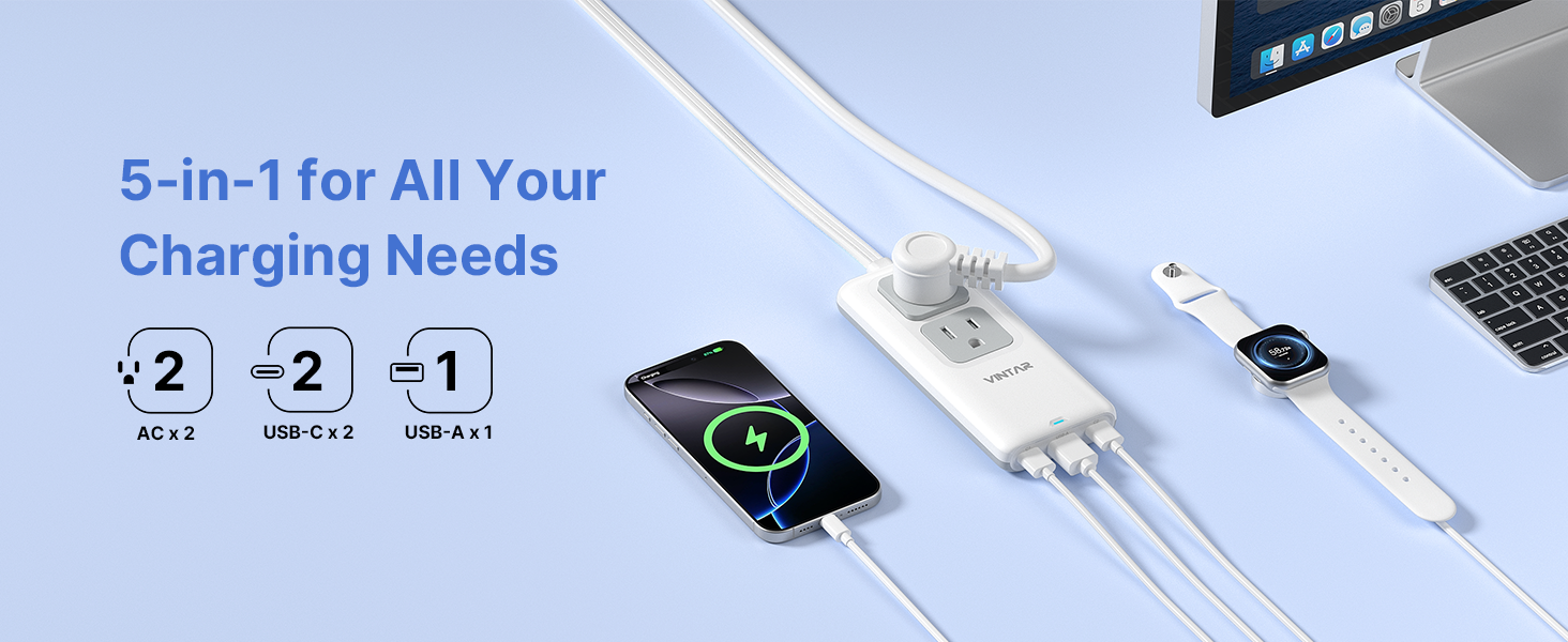 flat extension cord