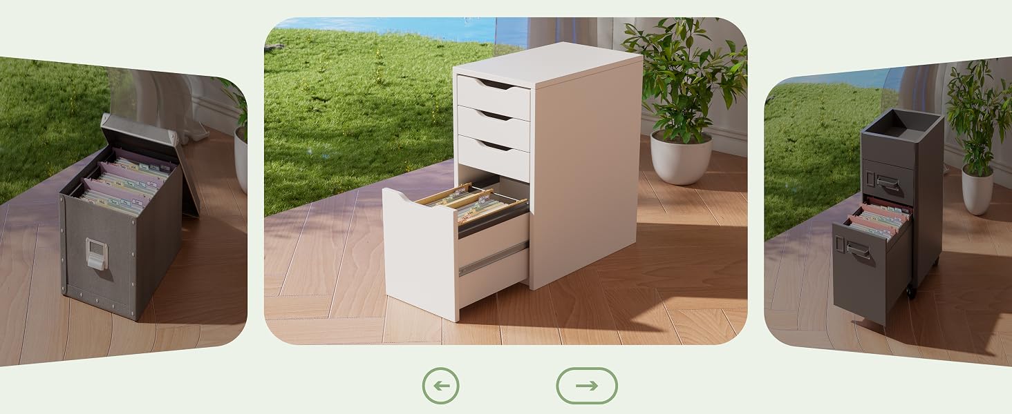 Wheat Straw Expanding Hanging File Folders
