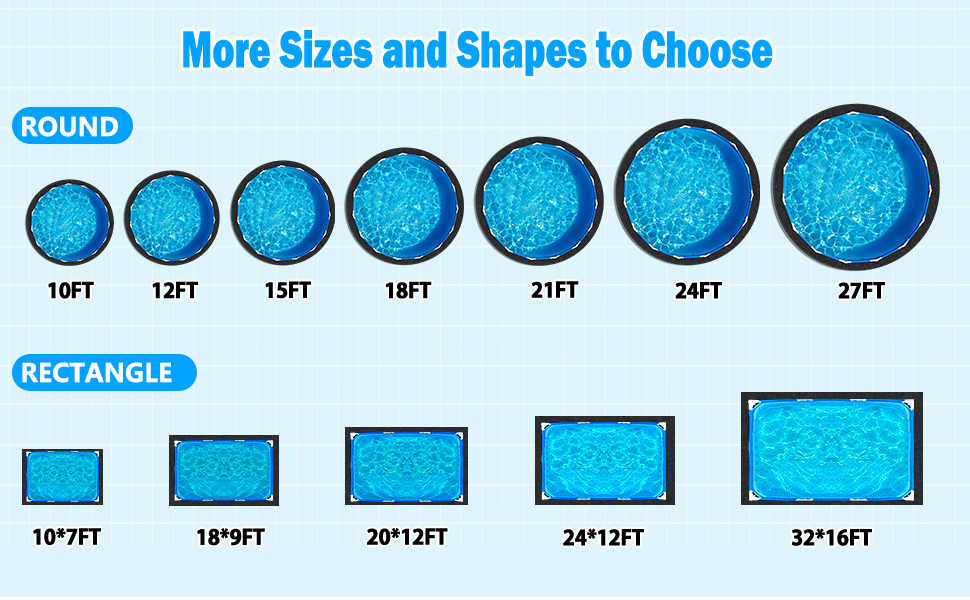 pool mat for above-ground pools