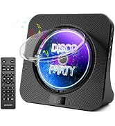 ROADOM Portable CD Player with Bluetooth, Hi-Fi Speakers & FM Radio | Bluetooth transmitter & rec...