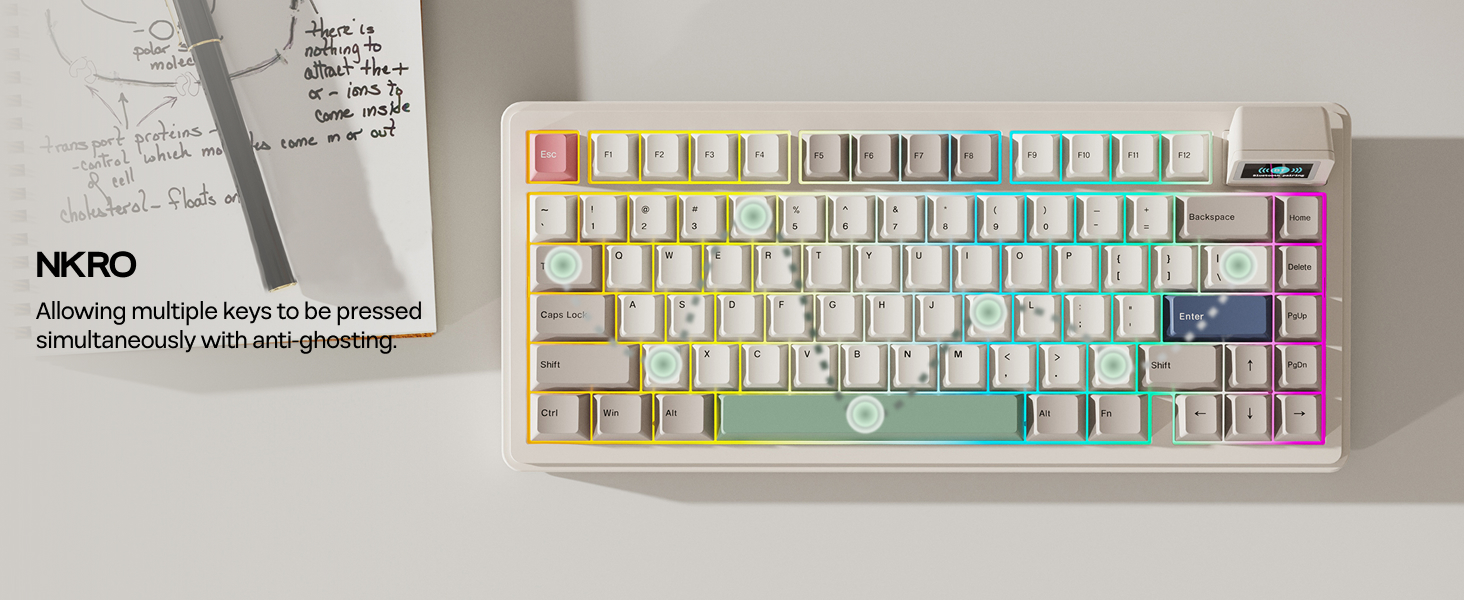 RT82 Wireless Gaming Keyboard