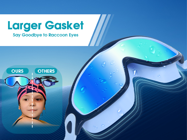 kids goggles for swimming 4-7