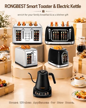rongbest toaster and kettle