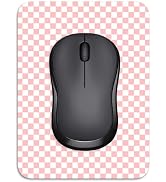 Dapesuom Small Mouse Pad, 6 x 8 Inch Thick Rubber Premium-Textured Non-Slip Portable & Washable M...