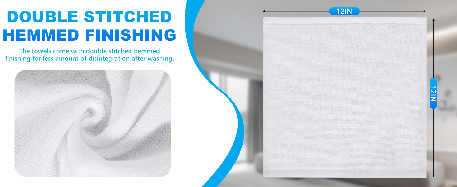 100% Cotton Wash Cloths