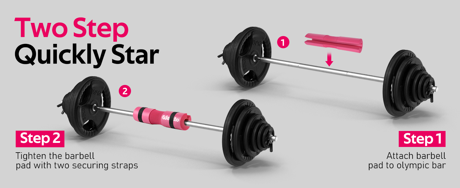 Barbell Pad Set
