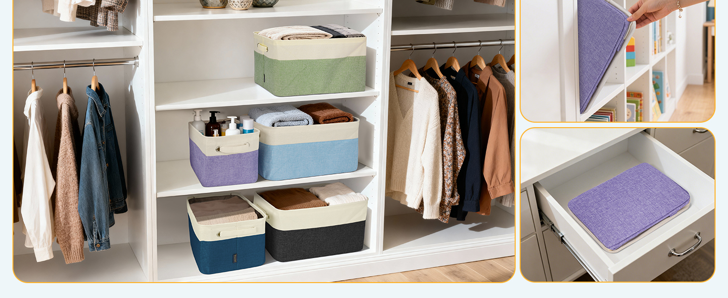 foldable storage baaskets