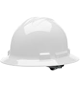 Cordova H34 Duo Full-Brim Style Helmet, 4-Point Pinlock Suspension, Class E and G, OSHA Work-Comp...