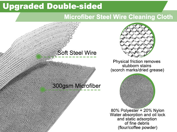 2-in-1 Wire Dishcloth