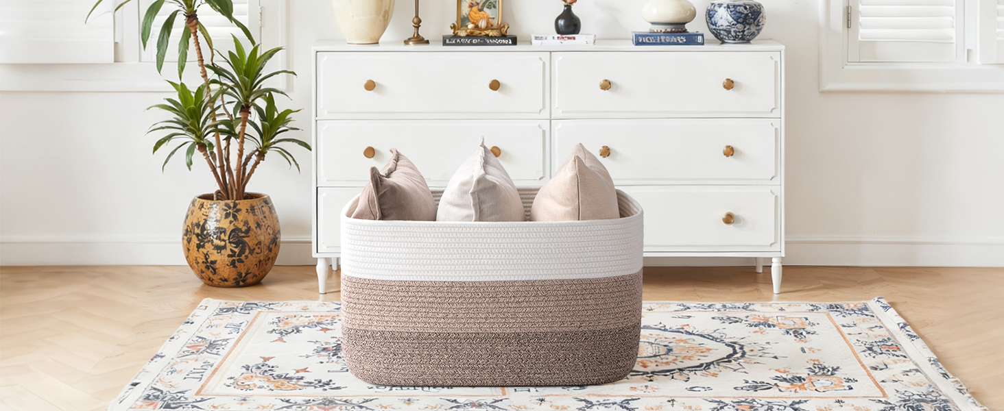 OIAHOMY BLANKET BASKET
