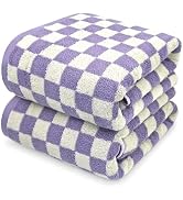 Jacquotha Shower Towels for Bathroom 27.5x55 Inches - Quick Dry Bath Towels Soft Towel(2Pack), Cu...