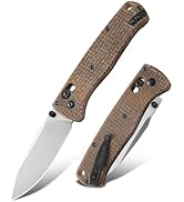 VIRENKNIFE Folding Pocket Knife,Lightweight Pocket Knife 2.95'' 14C28N Steel Blade Micarta Handle...