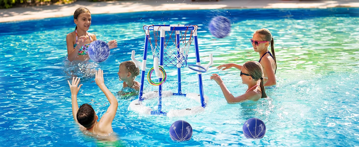 pool basketball hoop