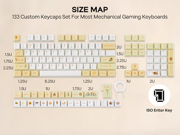 Sunflower Keycap