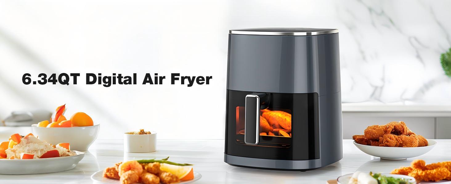 6.34QT Digital Air Fryer