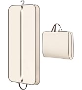 MISSLO 60" Foldable Garment Bags for Travel for Women Dress Bags for Gowns Long Hanging Bag for C...