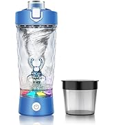 Electric Protein Shaker Bottle, USB Rechargeable Mixing Cup, Water Drink Mixer Portable Bottles f...