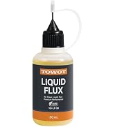 TOWOT Liquid Solder Flux, 30ml No-Clean Soldering Flux for Electronics, Lead-Free & Anti-Corrosio...
