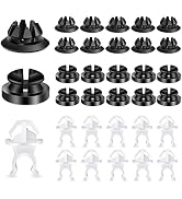 GOOACC 30PCS Hood Support Prop Rod Holder Clips Hood Prop Rod Grommet Car Hood Rod Clip 91503-SS0...