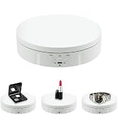 Mcbazel Motorized Rotating Display Stand, 5.7inch 360 Degree Electric Spinning Turntable Display ...
