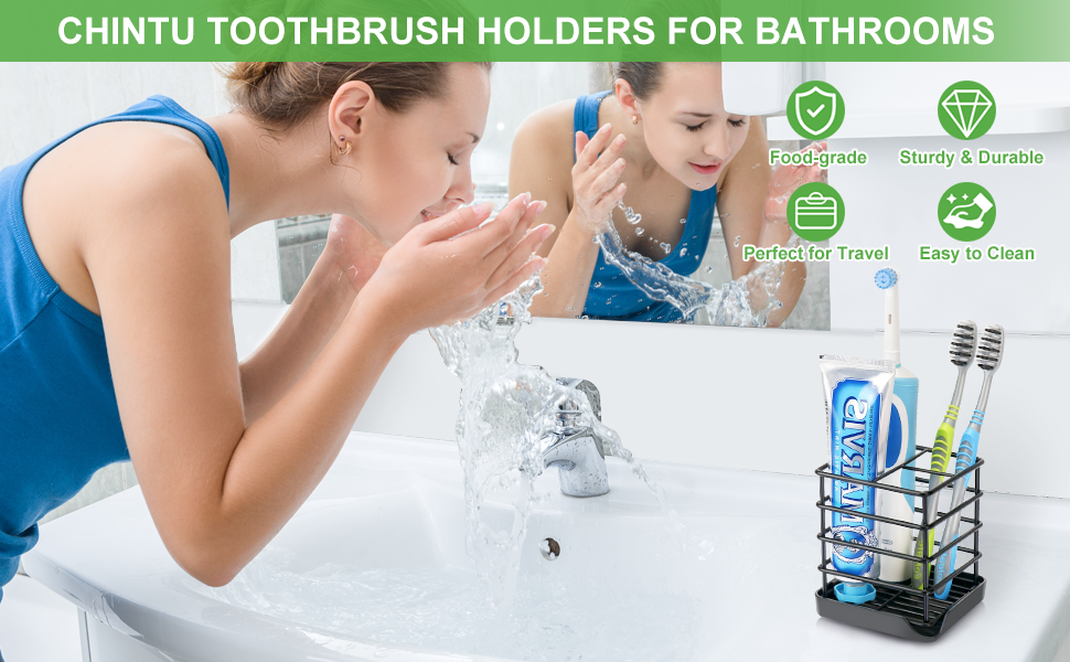 toothbrush holders for bathrooms