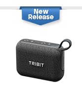 Tribit PocketGo Portable Bluetooth Speaker, 20H Playtime, IP68 Waterproof/Dustproof, Wireless, BT...