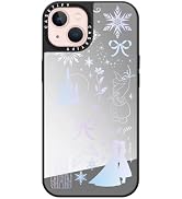CASETiFY Mirror iPhone 13 Case - Arendelle Love Case - Silver on Black