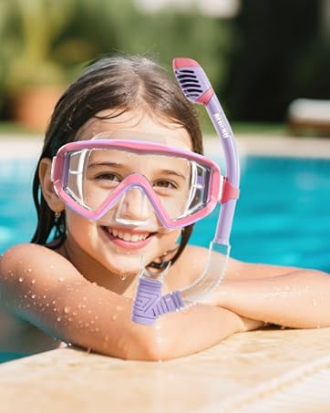 kids snorkel set