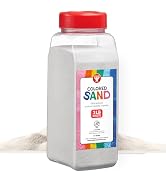 Hygloss Colored Craft Sand, 3-Pound, White