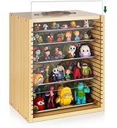 Trycooling Miniature Display Case Display Shelf for Collectibles Display Cases for Collectibles M...