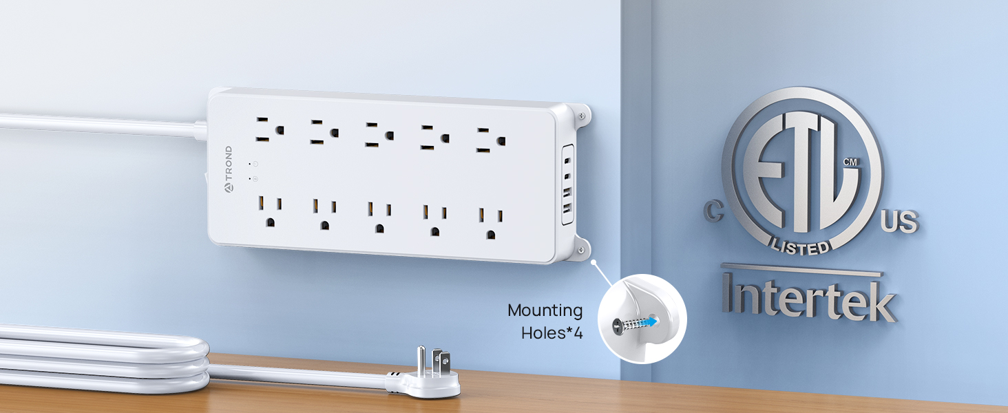 wall mount power strip