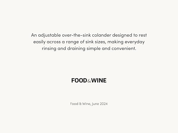 Food & Wine logo indicating featured kitchen product